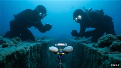 Quantum Sensing Pebbles: Stealth Detectives in Abyssal Trenches